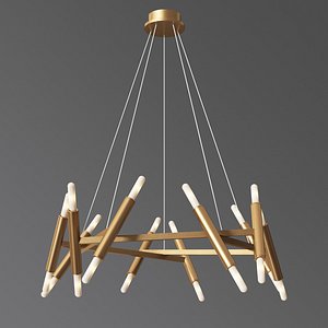 Le Pentagon Chandelier Jonathan Browning