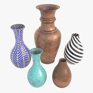3D Old Vases PBR