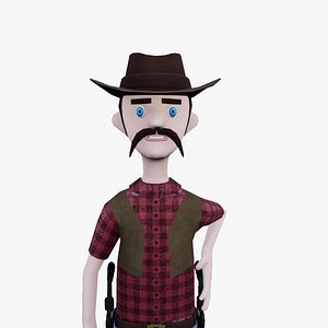 Texas Characters - Stylized Western Cast