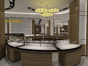 Jewelry Store 1 3D