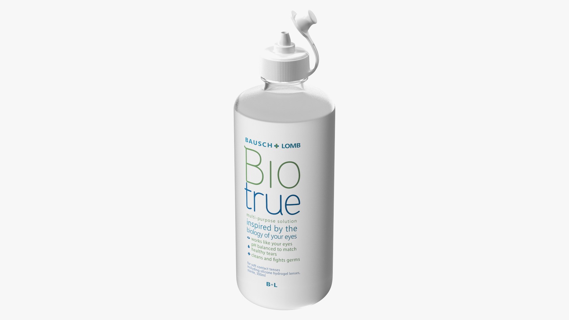 Contact Lens Liquid Open Bio True 3D model preview