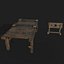 Torture table and guillotine