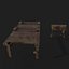 Torture table and guillotine