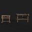 Torture table and guillotine