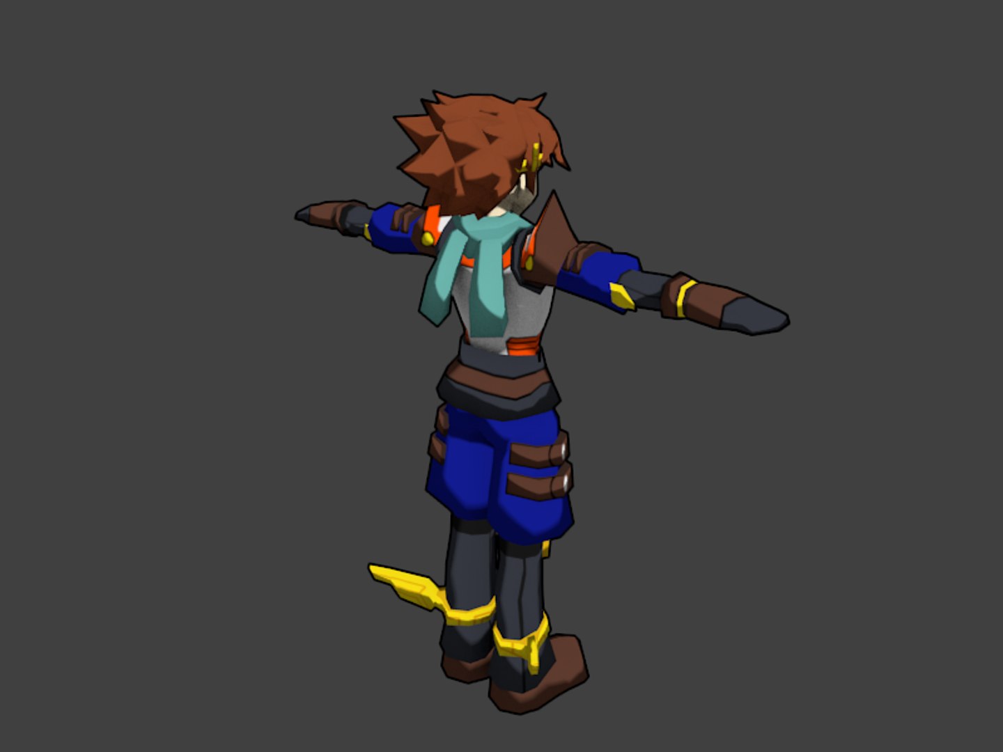 Fantasy Hero 3d Model