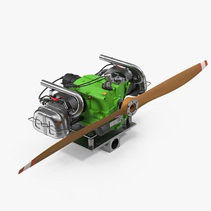 3d model chotia weedhopper engine