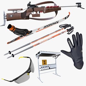 Biathlon Equipment Collection Full