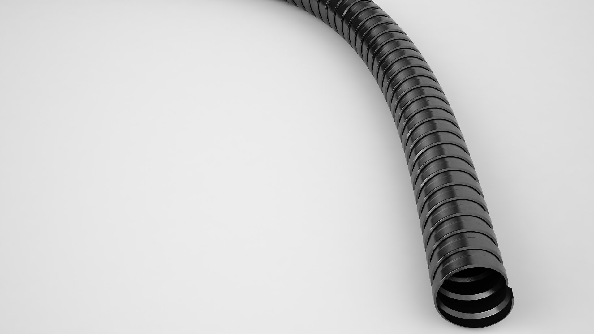 Flexible Steel Conduit 3D Model TurboSquid 1568236
