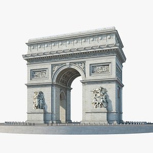 arc triomphe 3D model