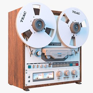 3D reel tape recorder teac