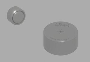 3D model Button Cell Battery