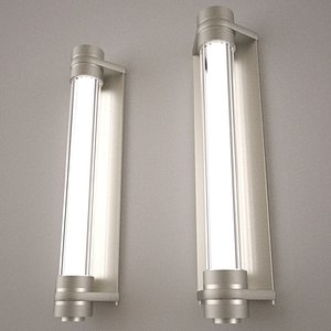 baton sconce light 3ds