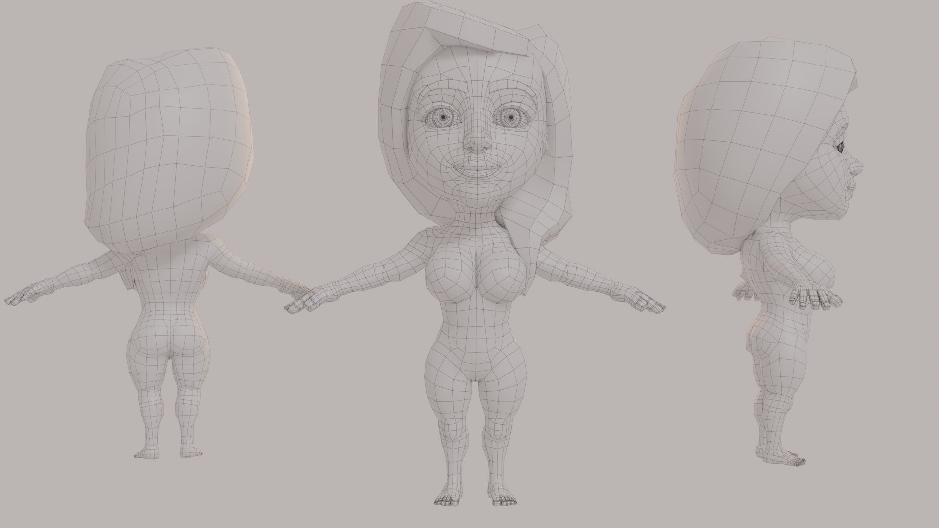 Woman stylized character base mesh model model https://p.turbosquid.com/ts-thumb/Bt/fzFXxd/Nt/wire2/png/1637358997/1920x1080/fit_q87/32f8af78698fbd9cee1460572b661e6df0634d88/wire2.jpg