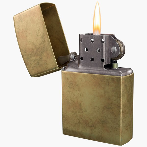 3D Zippo Lighter model