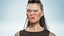 Medieval-Inspired Stylized Female Character viking Fantasy Medieval
