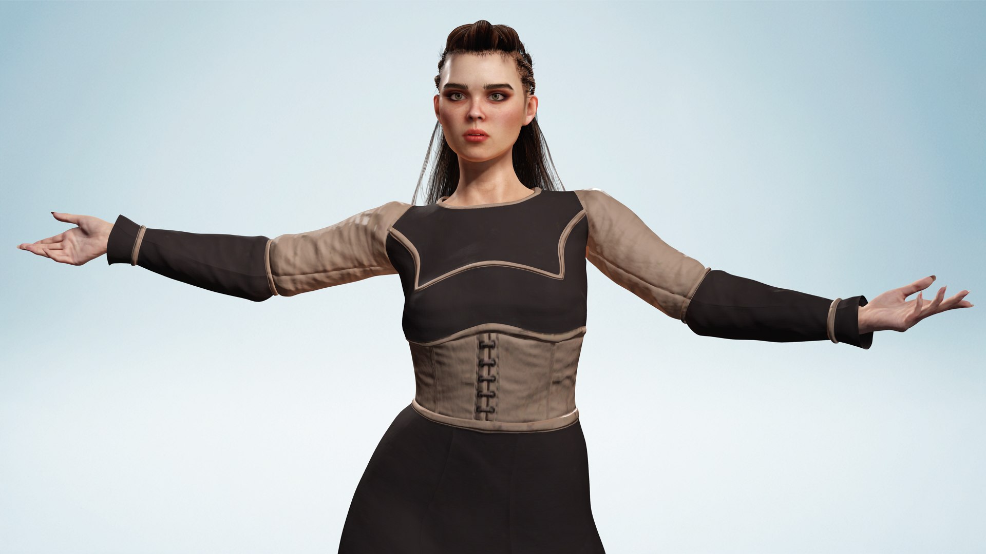 Medieval-Inspired Stylized Female Character viking Fantasy Medieval 3D model https://p.turbosquid.com/ts-thumb/Bt/l7SLTd/oA/3/png/1758199545/1920x1080/fit_q87/4868f44f1e39e7b5887cf848da2e9b63ef8763c7/3.jpg