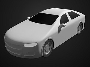 Simple car 25V06 3D model