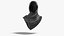 Black Hijab - woman muslim head cover