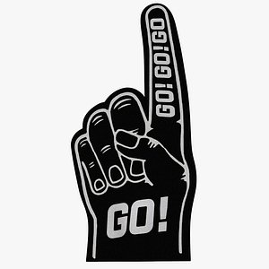 Foam Hand Supporter 3D model