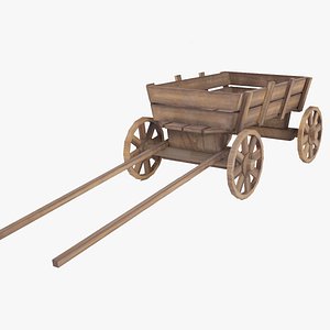 Wooden Cart PBR