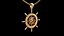 pendentif en forme de roue de poisson