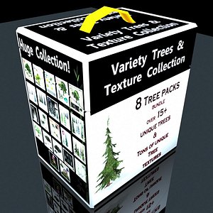 Fantasy Trees 8 packs Huge Collection