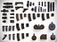 Weapon Customization Pack - 50 Attachments - Sights – Magazines – Foregrips – Side Rail - Barrel -