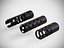 Weapon Customization Pack - 50 Attachments - Sights – Magazines – Foregrips – Side Rail - Barrel -