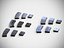 Weapon Customization Pack - 50 Attachments - Sights – Magazines – Foregrips – Side Rail - Barrel -