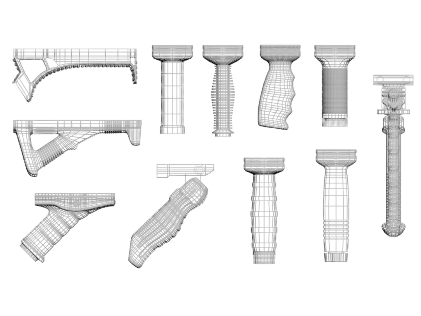 3D Weapon Customization Pack - 50 Attachments - Sights  Magazines  Foregrips  Side Rail - Barrel - model https://p.turbosquid.com/ts-thumb/Bt/xijphO/X7/f1/png/1621687529/1920x1080/fit_q87/c7aa34dd53487d0e2b0d9ae55801434b317cb789/f1.jpg