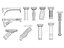 Weapon Customization Pack - 50 Attachments - Sights – Magazines – Foregrips – Side Rail - Barrel -