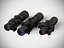 Weapon Customization Pack - 50 Attachments - Sights – Magazines – Foregrips – Side Rail - Barrel -