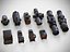 Weapon Customization Pack - 50 Attachments - Sights – Magazines – Foregrips – Side Rail - Barrel -