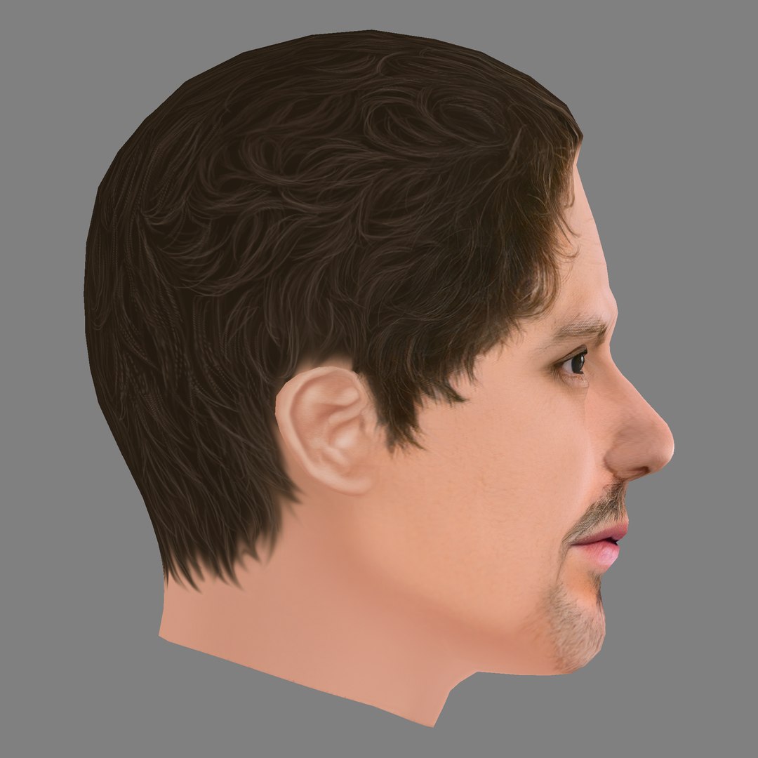 Gore Abrams Head - Low Poly Head For Game 3D Model - TurboSquid 2305329
