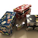 flight cases 3d model