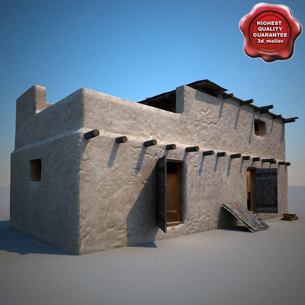 afghanistan house v6 3d model