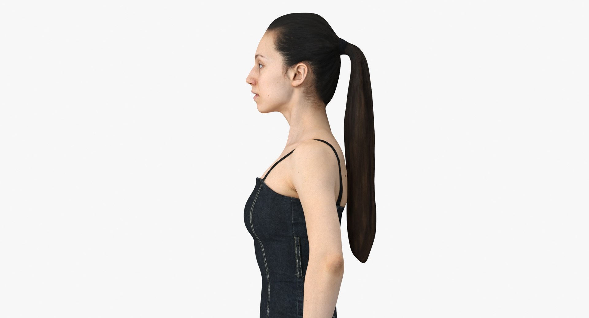 Lucie Casual Spring A Pose 3D model - TurboSquid 2031557