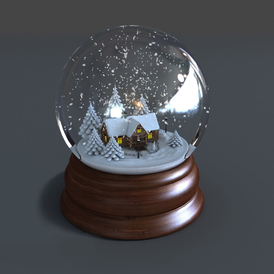 Сувенир снежный шар
