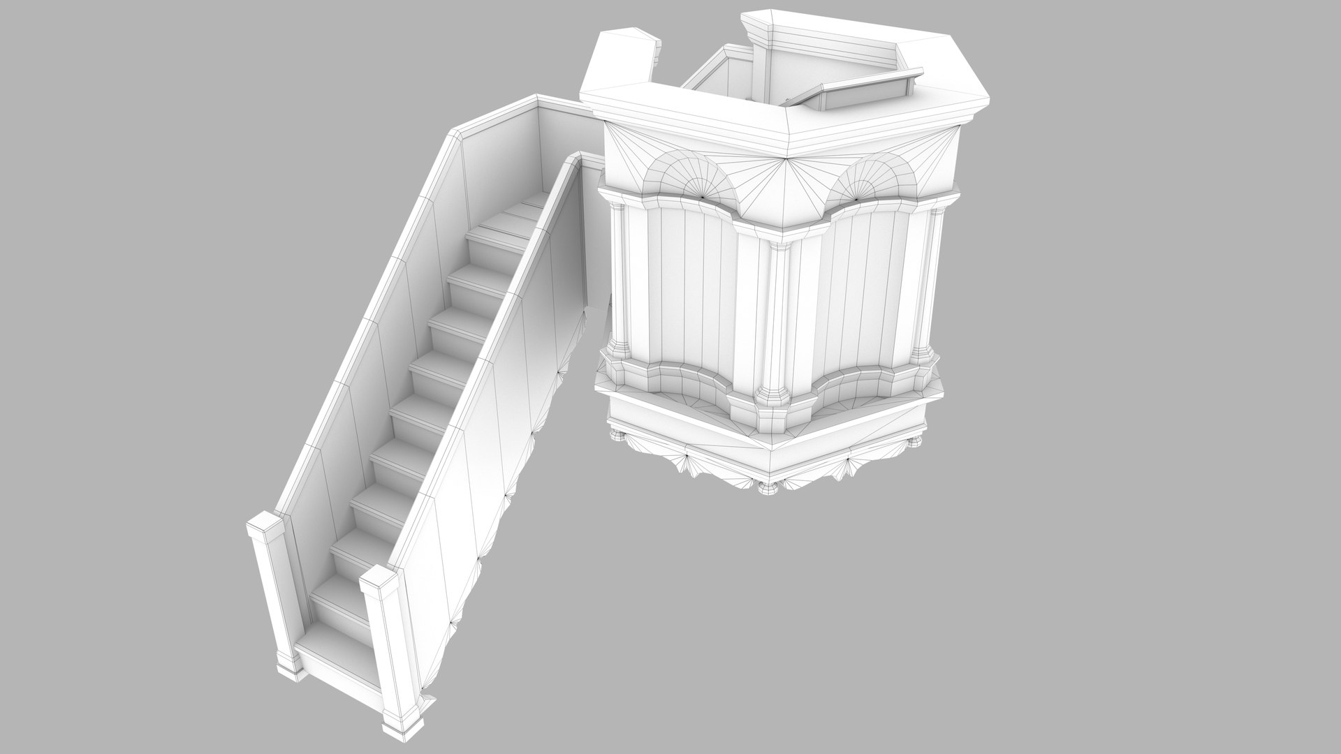 Medieval Church Pulpit White Yellow - PBR 3D model https://p.turbosquid.com/ts-thumb/Bu/9Rex4N/jX/pulpit_wire_ao_03/jpg/1637502667/1920x1080/fit_q87/4bc318a6fc75b1e5fcdeffcc405a6112b2cccb9a/pulpit_wire_ao_03.jpg
