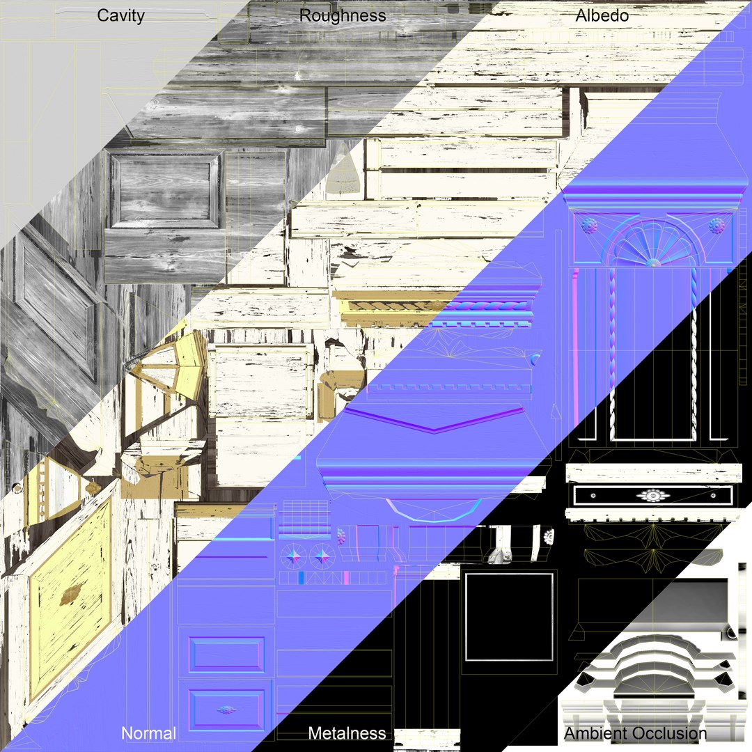 Medieval Church Pulpit White Yellow - PBR 3D model https://p.turbosquid.com/ts-thumb/Bu/9Rex4N/je/pulpit_white_yellow_textures/jpg/1637502677/1920x1080/fit_q87/b1e088e7be9db2e2fca5f1819520f5cf9f1185de/pulpit_white_yellow_textures.jpg