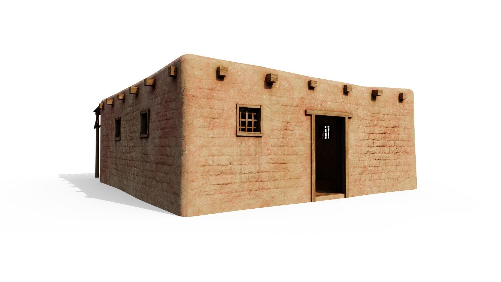 Common Hut Model - TurboSquid 1835528