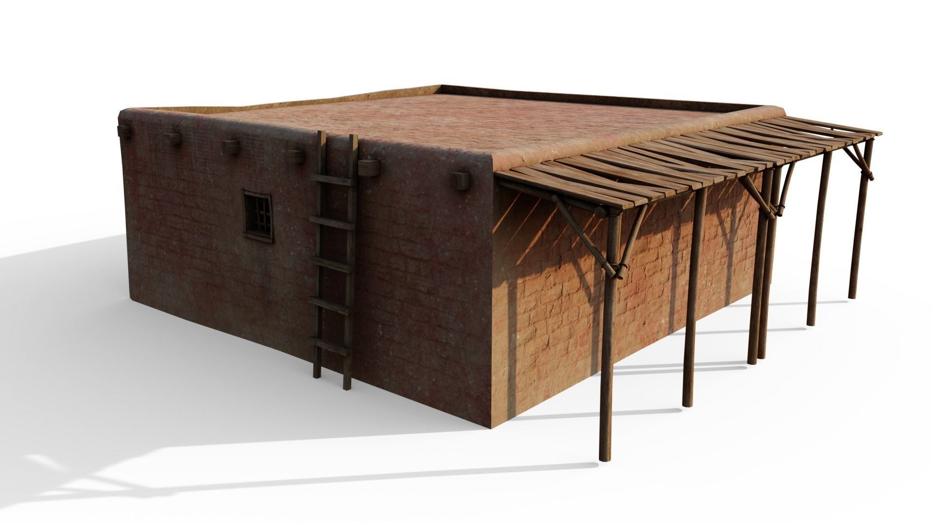Common Hut Model - TurboSquid 1835528