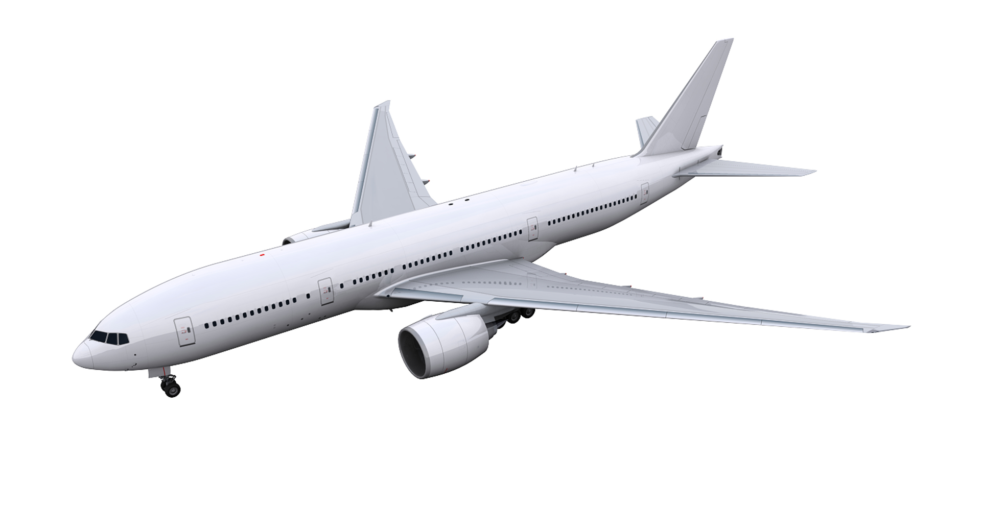 3D Model 777-200 Aircraft Generic - TurboSquid 1248259