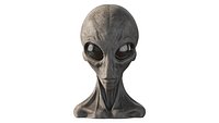 Bust of an alien