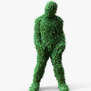 3D Human Topiary Garden Sculptures
