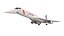Livrea del Concorde Supersonic della British Airways 1985-1997
