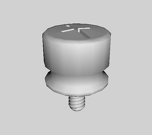screw thumb thumbscrew 3ds free