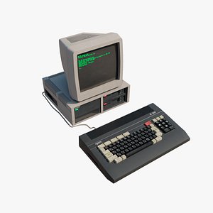 Soviet  personal computer 3D model