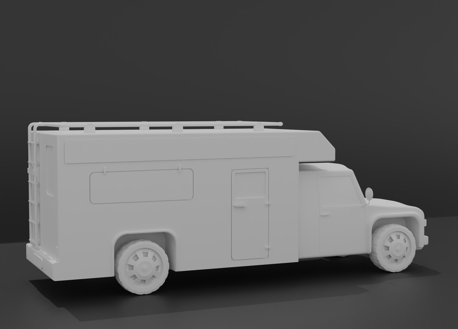 3D Rv Motorhome Camper Model TurboSquid 1652391