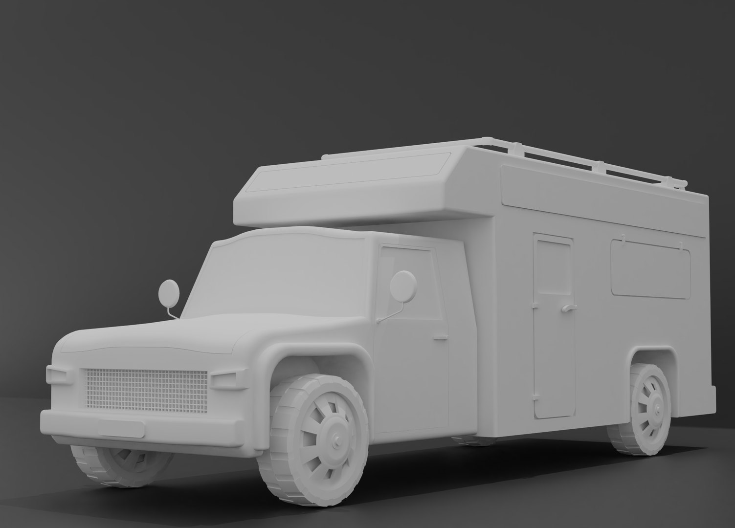 3D Rv Motorhome Camper Model - TurboSquid 1652391